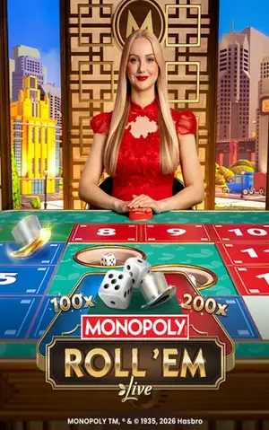 Monopoly Roll Em su Spin Grande